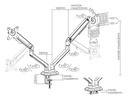 Soporte Monitor Gaming 17-32