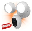 Cámara De Seguridad Exterior Ezviz Lc1c Con Luz De Alarma Y Altavoz Integrado