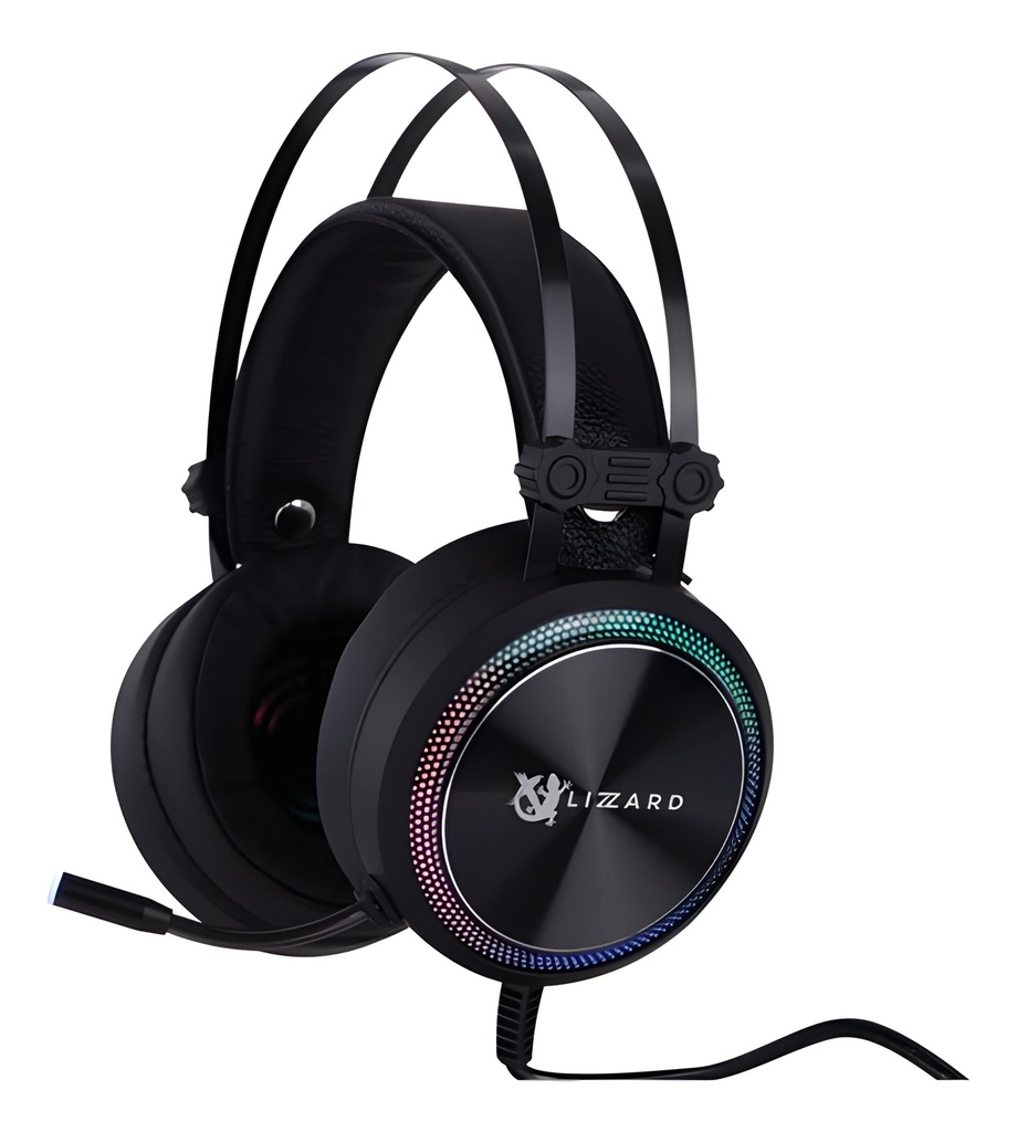 Auricular Gamer Rgb USB-A Estéreo Con Micrófono Integrado