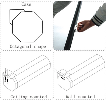 Pantalla para proyector 108'' 16:9