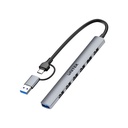 Hub USB-C 7 Puertos 5Gbps