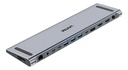 Hub USB-C Con Triple Salida 4K Y Carga De 100W