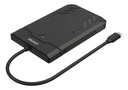 Gabinete Externo USB-C 3.0 Para Disco Duro O SSD SATA Iii 2.5 Pulgadas Negro