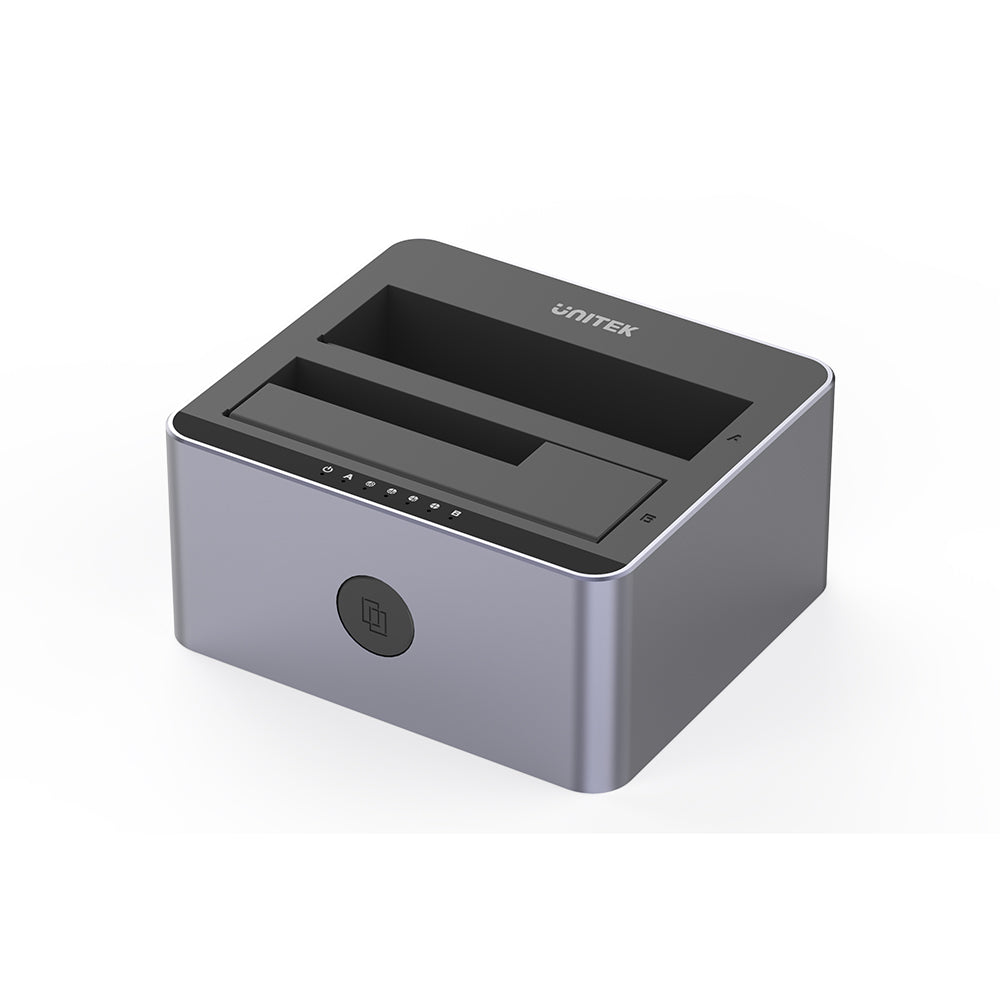 Estación De Acoplamiento Doble Bahía USB 3.2 SATA Iii