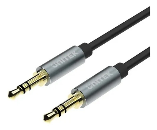 [Y-C926ABK] Cable AUX audio Unitek 3.5mm macho/macho 1m