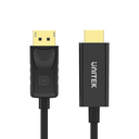 Adaptador Displayport A HDMI 1.8m Full HD Negro