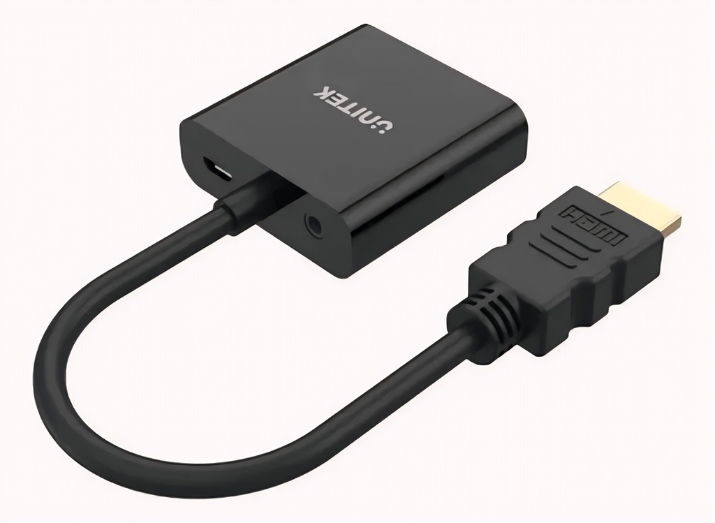 Adaptador HDMI Macho A VGA Hembra 1080P