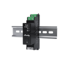 Interruptor 2 Canales Din Rail 25A Con Monitoreo De Energía WiFi Negro