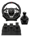 Volante De Juegos Con Vibración Doble Motor Y Pedales Para Conducción