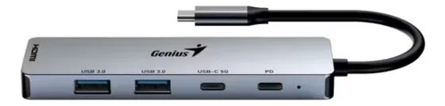 Hub USB-C A Múltiples Salidas Con HDMI 4K A 60 Hz Y Pd De 100W