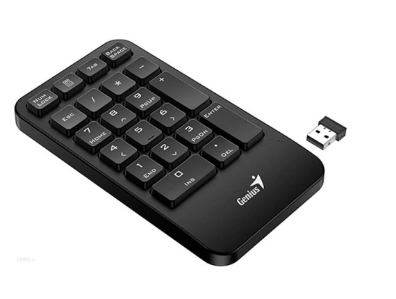 Teclado Genius NumPad 1000 numérico inalámbrico
