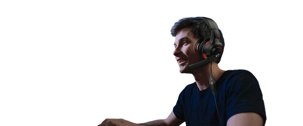 Auriculares Gamer Conexión USB Micrófono Integrado