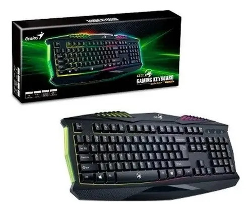 Teclado Gaming Retroiluminación 7 Colores