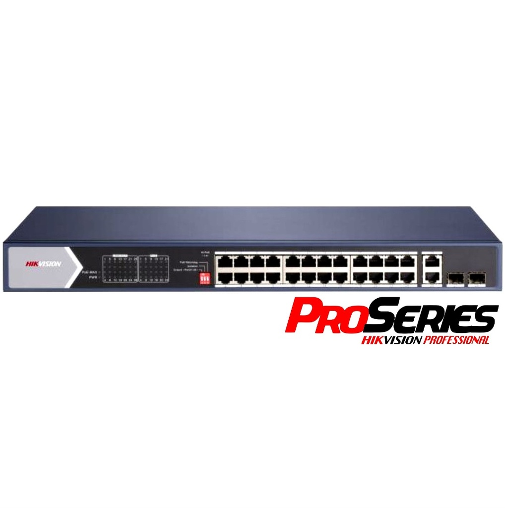 Switch L2 Administrable 24 Puertos Gigabit Hikvision