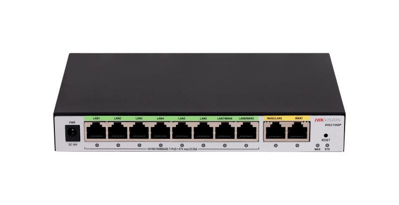 Router WiFi Gigabit 8 Puertos LAN Gigabit 2 WAN Gigabit