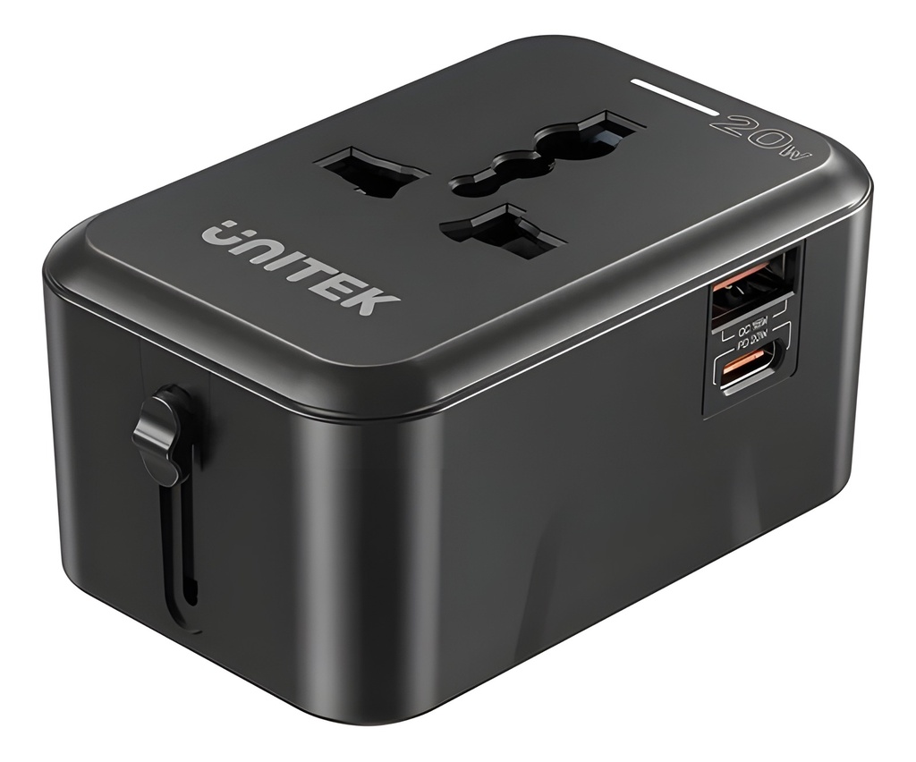 Cargador De Pared 20W 2 Puertos USB-C Pd Y USB-A Qc 3.0 Gan No Esta