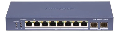 Switch PoE 8 Puertos Gigabit Hikvision
