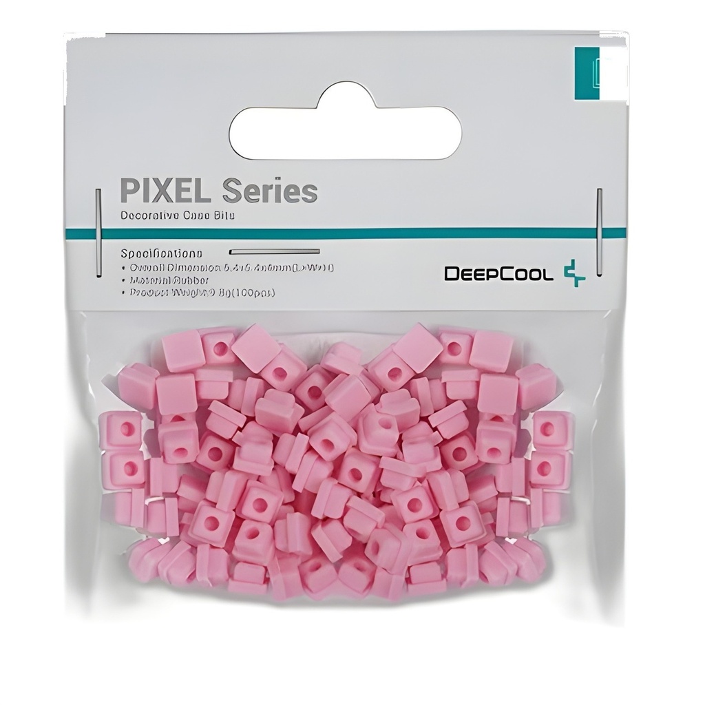 Silicona Pixel Series 100 Unidades Rosa