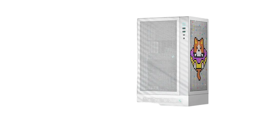 Gabinete Micro Atx Mini-Itx Blanco 2X USB 3.0 Y Type-C