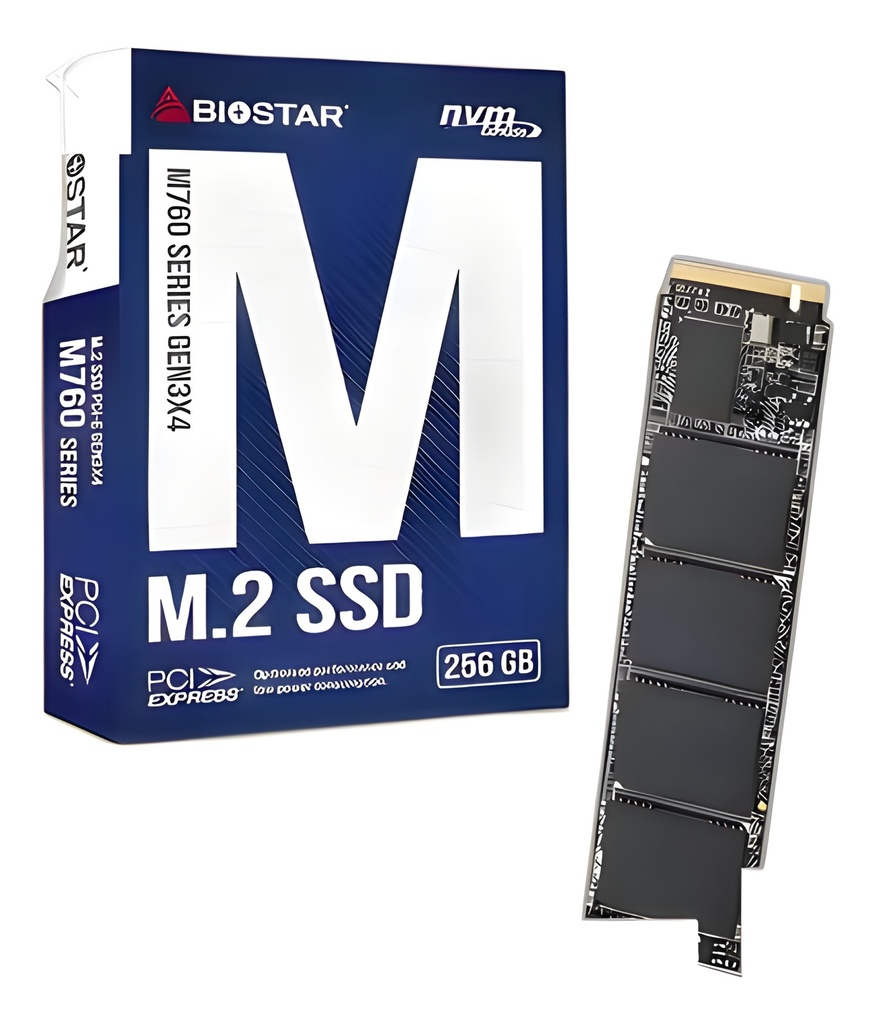 Disco SSD NVME 256GB Pcie Gen3 M.2 2800MB/s Lectura 1150MB/s Escritura