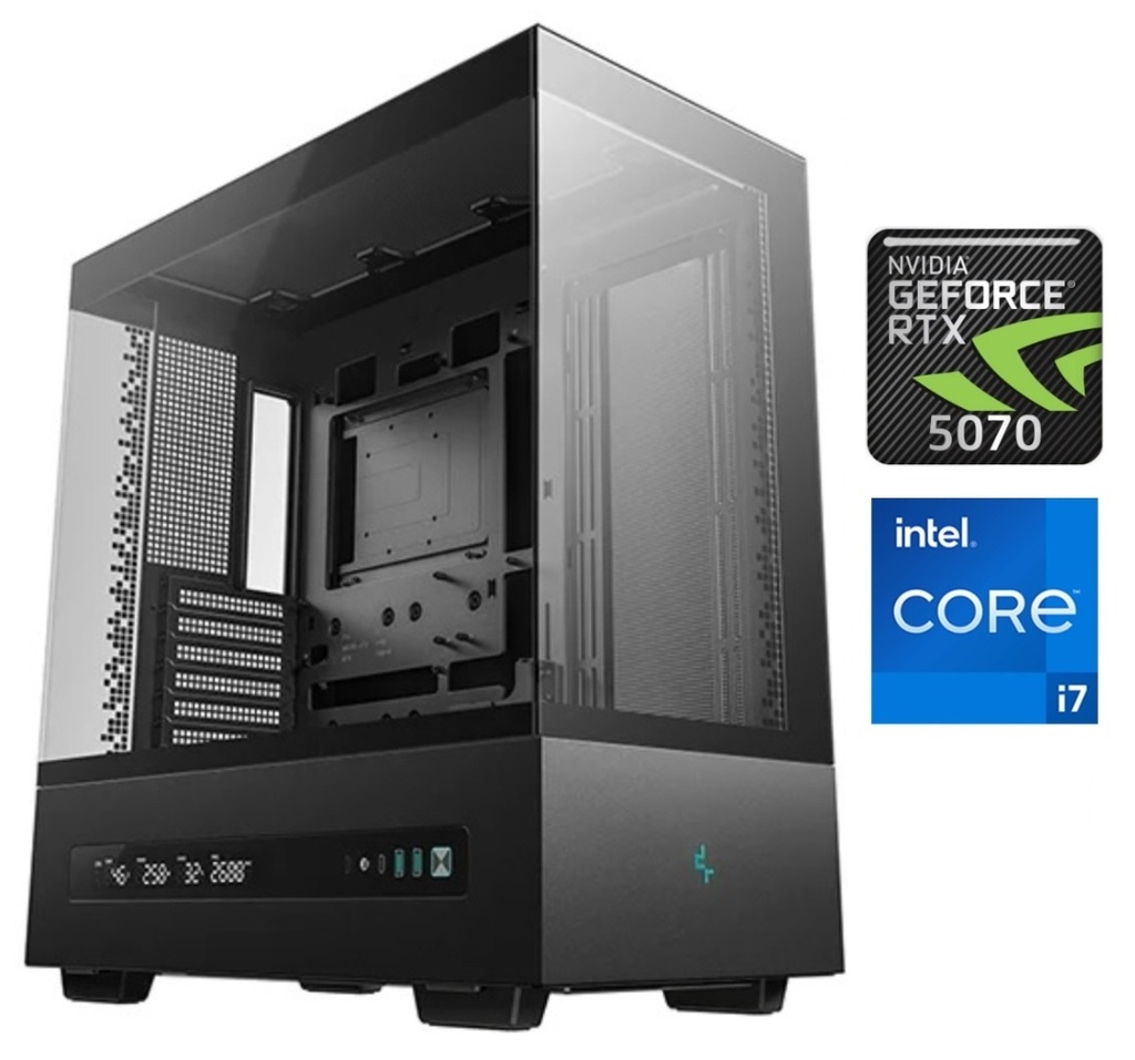 Equipo Gaming Pro 3Green i7-14700F 5600MHz 16GBx2 DDR5 1TB NVMe B760M Steel Legend PN750M CH690 Digital