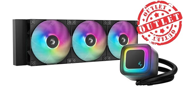 Cooler liquido DeepCool LE360 V2 Negro (con detalles)