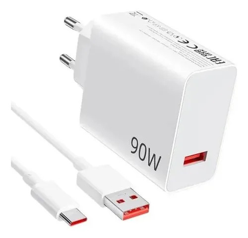 Cargador De Pared 90W USB-C Con Carga Rápida