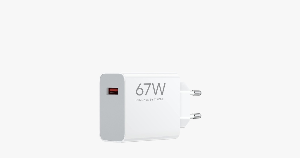Cargador De Pared 67W Puertos USB-A Carga Rápida
