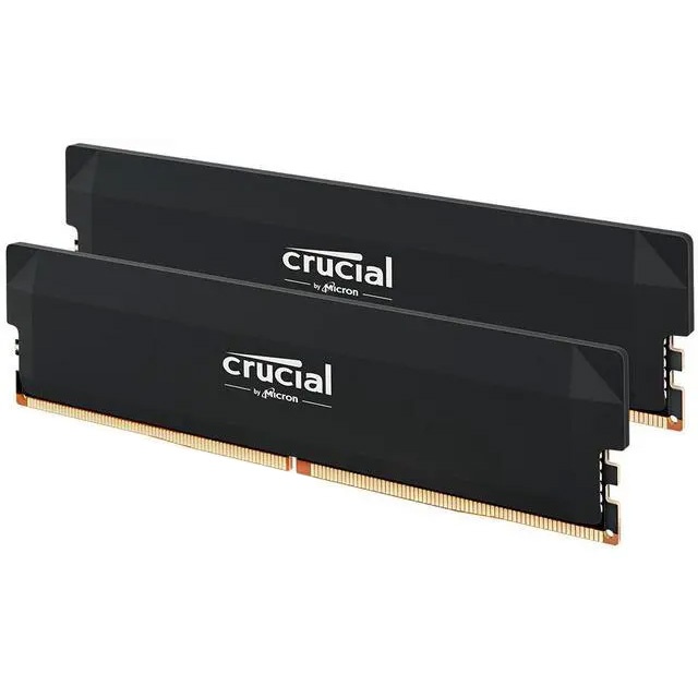 Memorias Crucial Pro Gamer DDR5 32GB (16GB x2) 6400Mhz