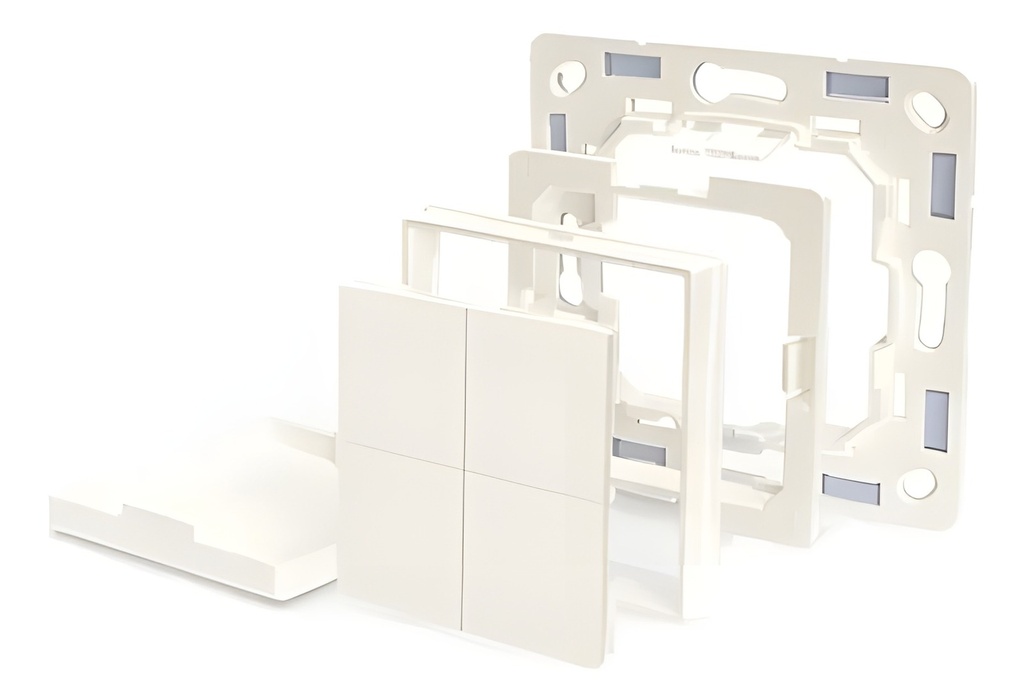 Módulo Interruptor Bluetooth 4 Botones Blanco