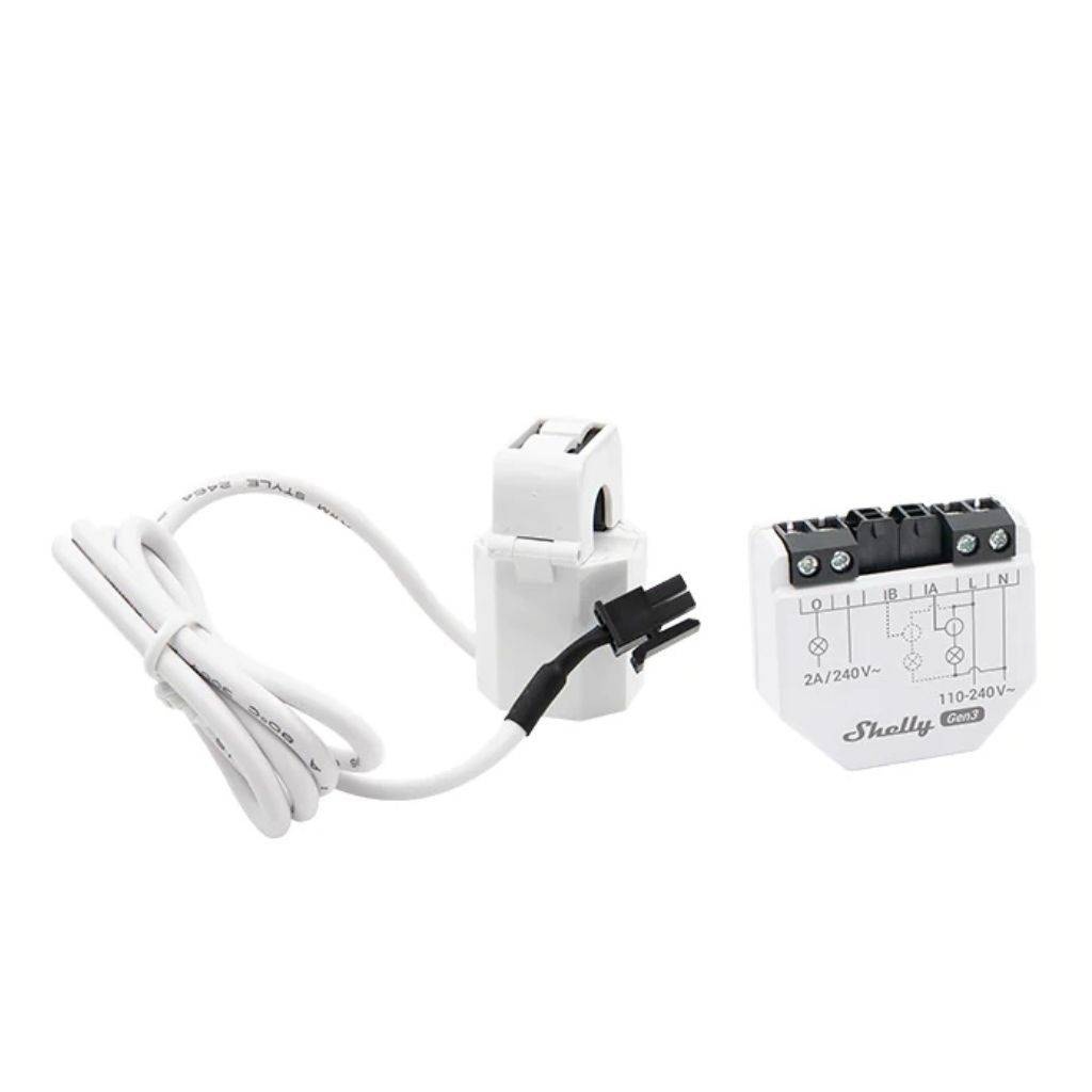 Medidor monofasico Shelly EM Gen3 Clip 50A Wi-fi
