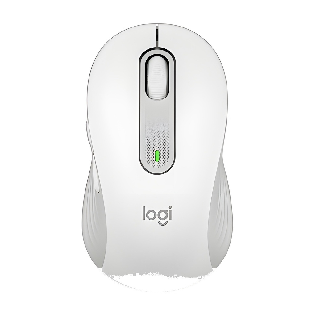 Ratón Inalámbrico Bluetooth 5 Botones Signature M650 L Blanco