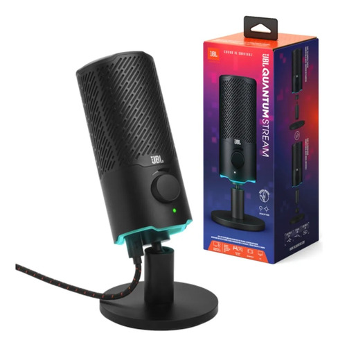 Micrófono USB Doble Para Streaming Y Grabación