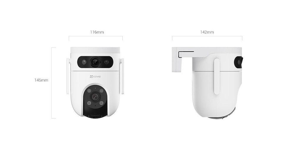 Cámara Domo WiFi Pan & Tilt 3K Dual-Lens