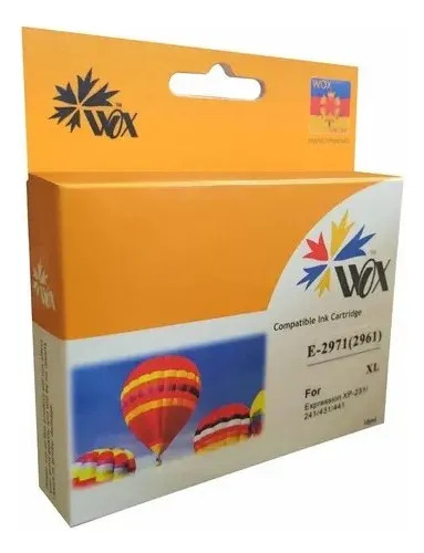 Cartucho De Tinta Wox Amarillo