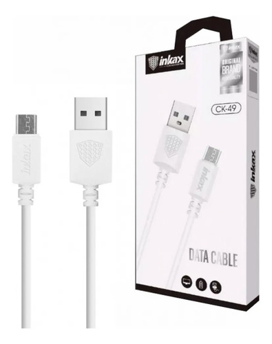 Cable Micro USB 2.1A 1m Inkax