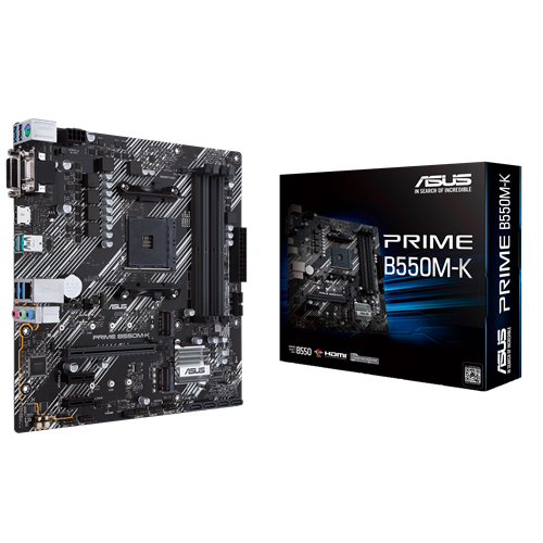 Placa Madre Asus Prime B550m-K Am4