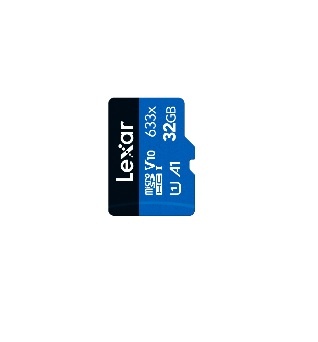 Memoria microSDHC Lexar 32GB 633x UHS-I Blue Series