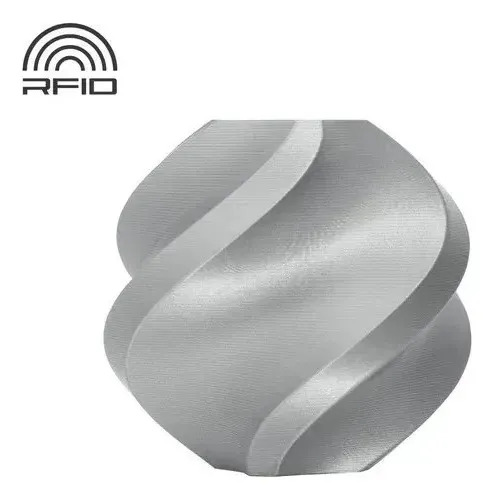 Filamento Pla 1.75mm Plateado 1kg