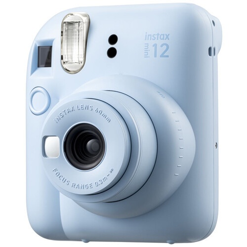 Cámara Instantánea Instax Mini 12 Holiday Bundle Azul Fuji