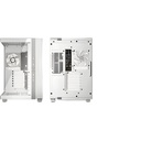 Gabinete Atx Mid-Tower Transparente Con Iluminación 4 Ventiladores Vidrio