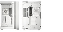 Gabinete Atx Mid-Tower Transparente Con Iluminación 4 Ventiladores Vidrio
