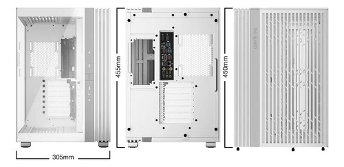 Gabinete Caja de PC Blanco