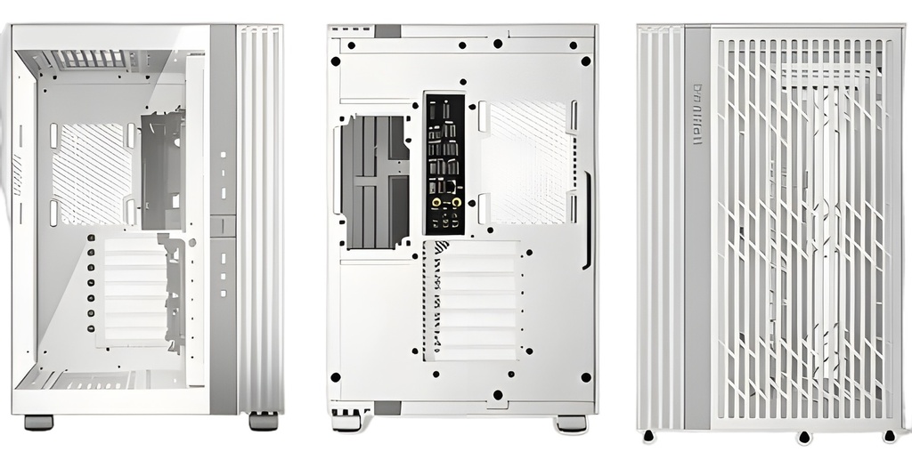 Gabinete Mid-Tower Blanco Acristalado Iluminación Argb