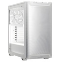 Gabinete Atx Mid-Tower Blanco Vidrio 2 Ventiladores