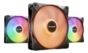 COOLER DE AIRE Pack 3 Ventiladores Case 120mm Pwm Rgb Be Quiet! Light Wings Lx