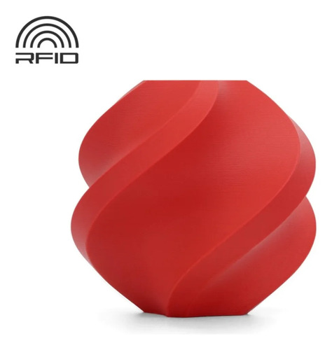 Filamento Bambu Lab PLA Matte Rojo 1.75mm 1kg