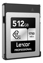 Memoria CFexpress Tipo B 512GB 1750MB/s