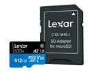 Tarjeta microSD 512GB Clase A2