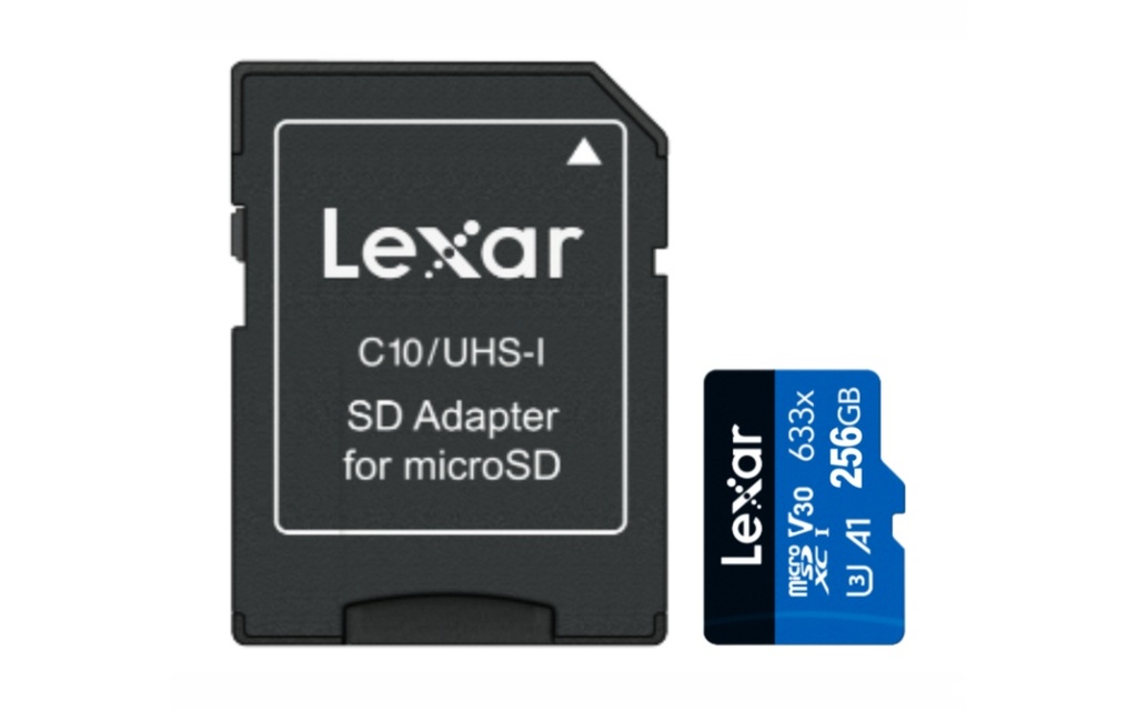 Memoria microSD 256GB A1 100MB/s 45MB/s Tarjeta